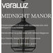 Midnight Manor 4 Light 18.5 inch Blackened Zinc and Antique Bronze Pendant Ceiling Light